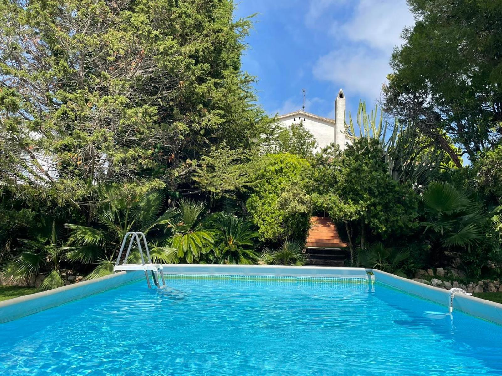 Casa Mediterranea Con Gran Jardin Y Piscina A 500 M De La Playa Roda de Bará Εξωτερικό φωτογραφία